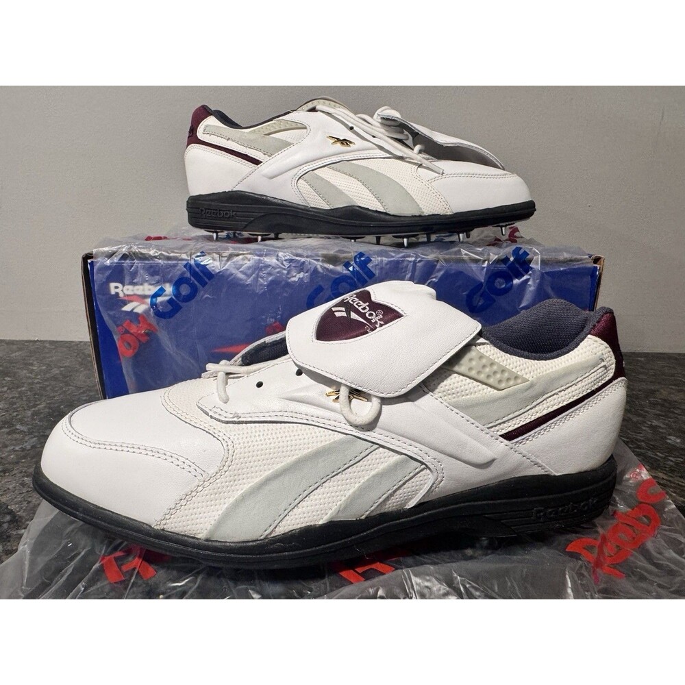 Reebok Graphlite Defiance Waterproof Golf Shoes US 9 UK 8 EU 42 White/Gray